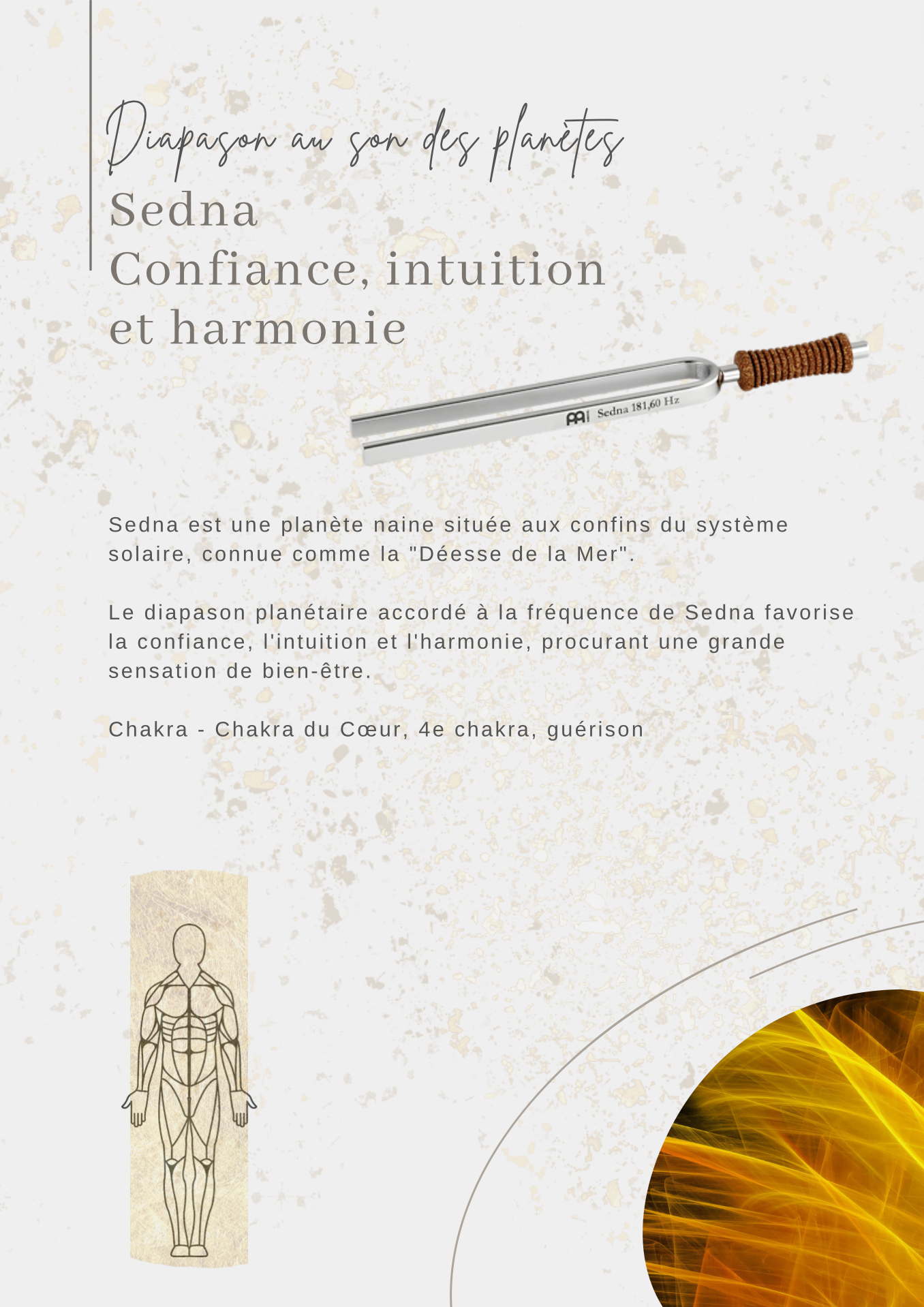 Sedna Diapason au son des planètes: Confiance, intuition, harmonie