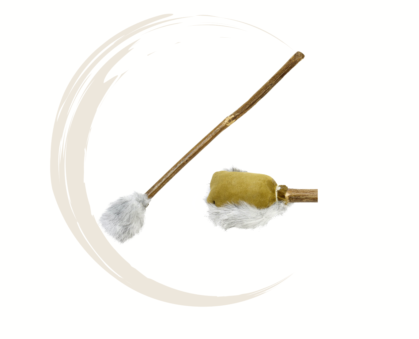 Mailloche double pour Ritual Drum