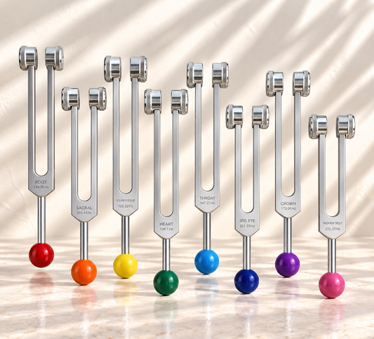 Set de Diapasons Chakra 7 diapasons