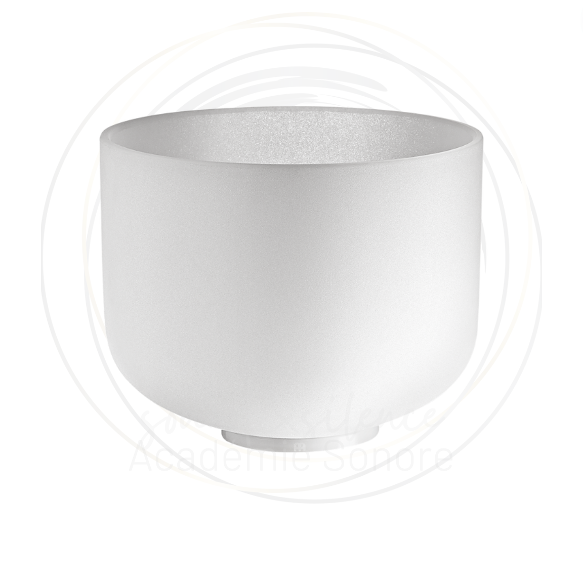 Bols chantants Cristal Pure ''Chakra Racine'' 35.6 cm C/Do