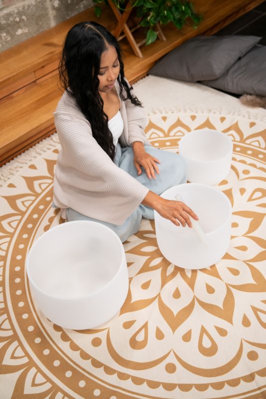 Set de 3 bols en cristal A-F-D