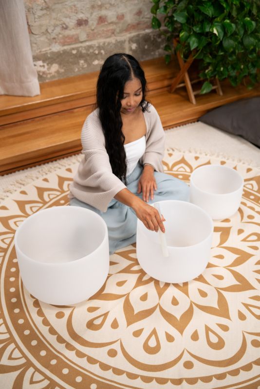 Set de Bols de Cristal C-E-G