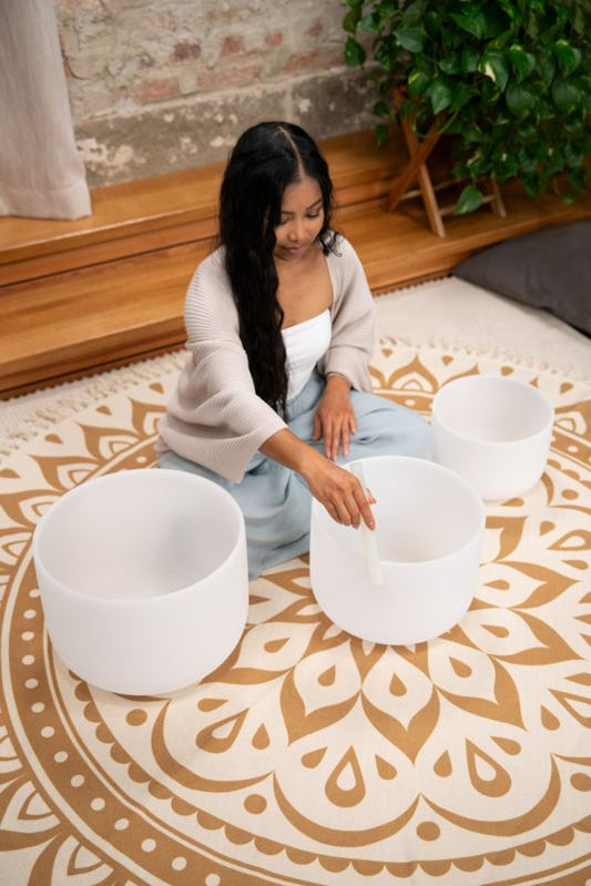 Set de Bols de Cristal C-E-G