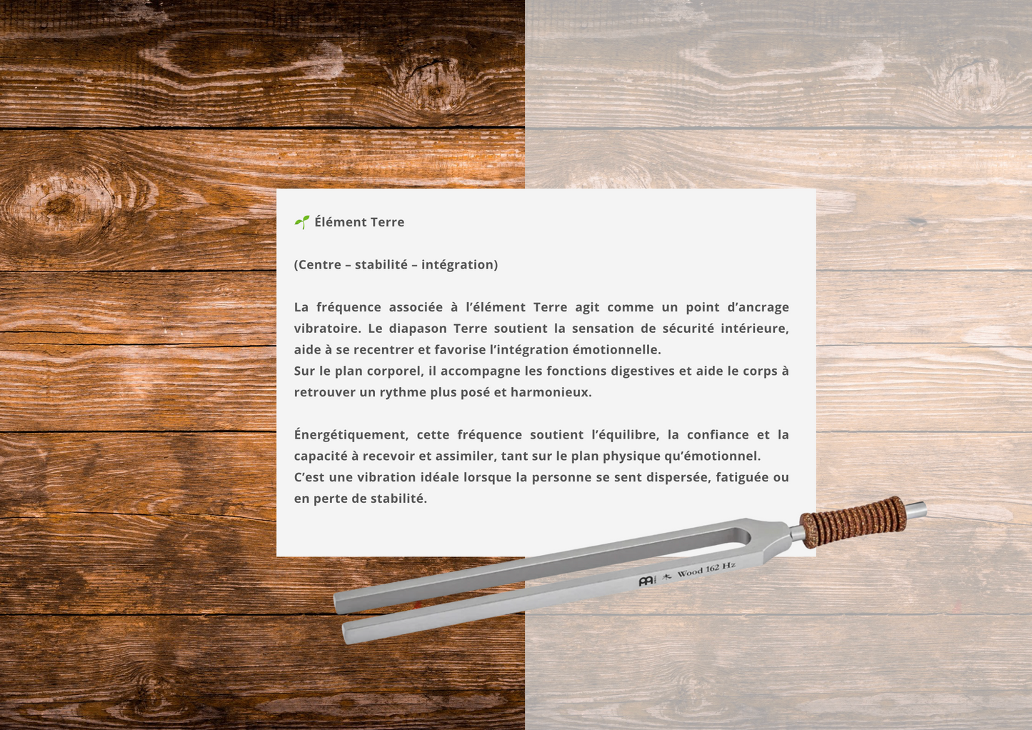 Diapason Premium TCM – Élément Terre