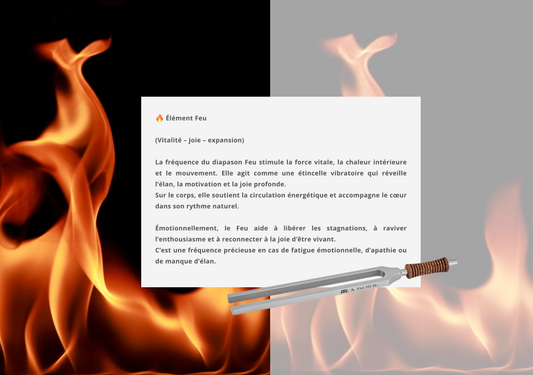 Diapason Premium TCM – Élément Feu