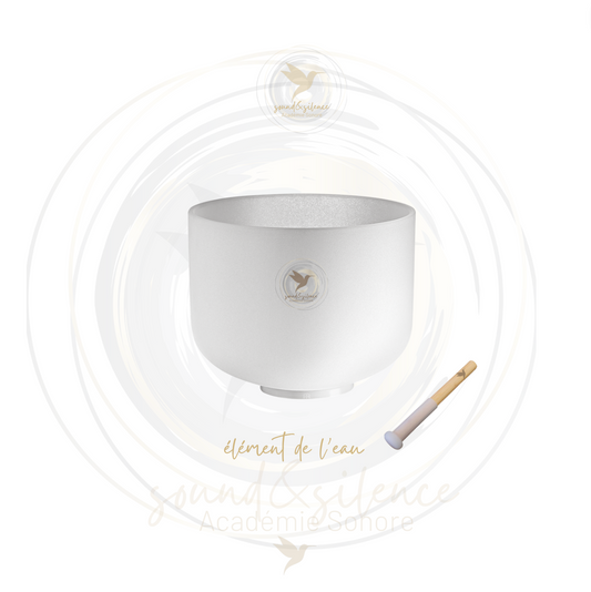 Bols chantants Cristal ELEMENTS ''DE L'EAU 20cm A