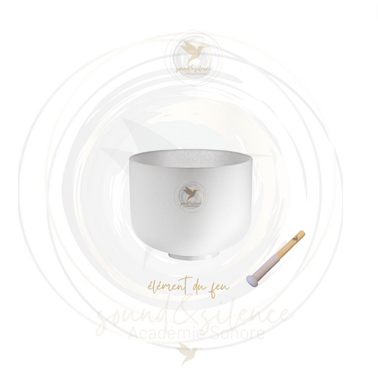 Bols chantants Cristal ELEMENTS ''FEU 22CM F