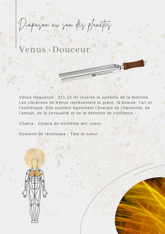 Vénus Diapason aux sons des planètes: Douceur