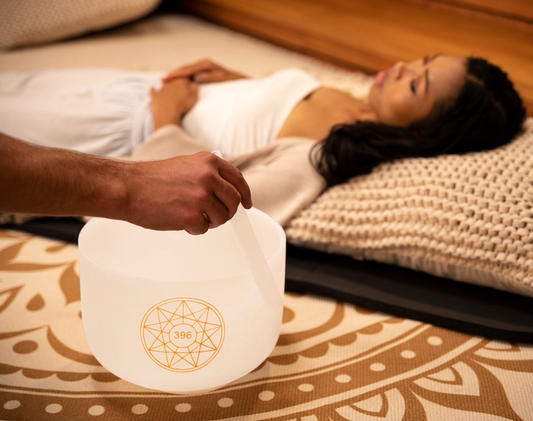 Bols chantants Solfeggio 396Hz sécurité et de stabilité émotionnelle