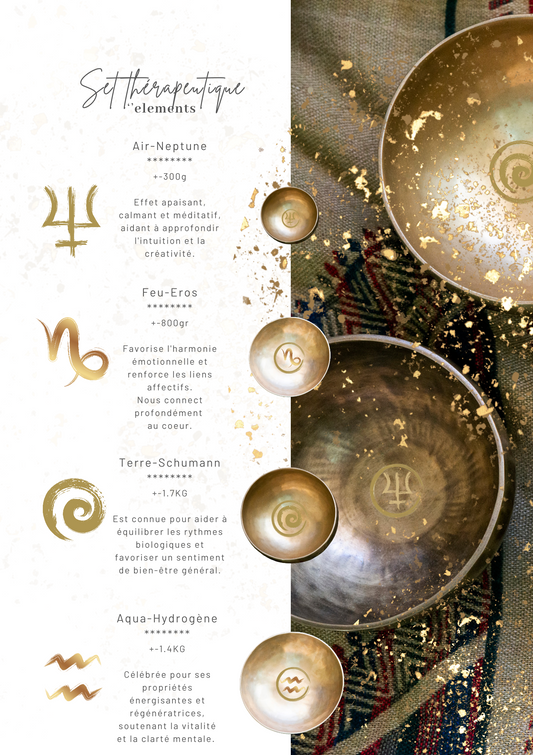 Les Bols aux chants des étoiles ''Neptune