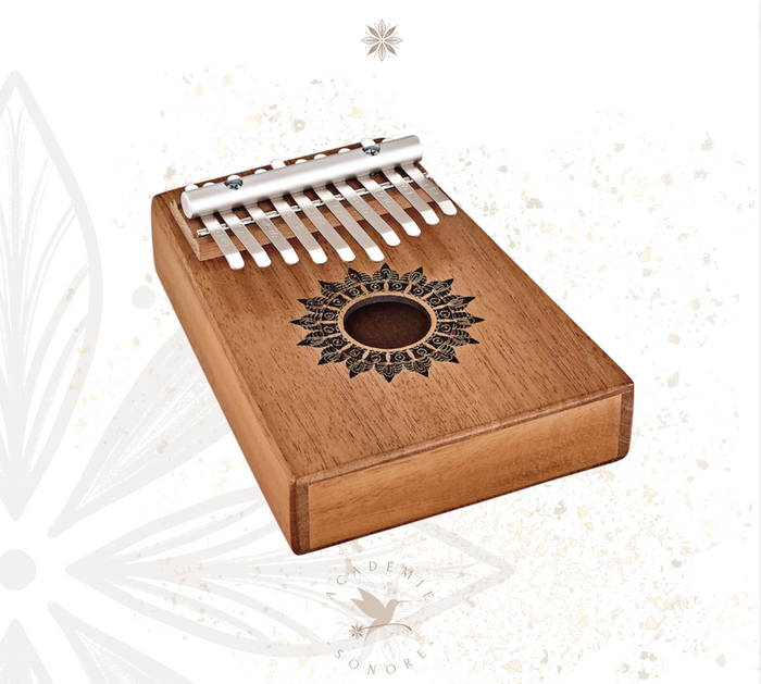 Kalimba 10 notes en acajou