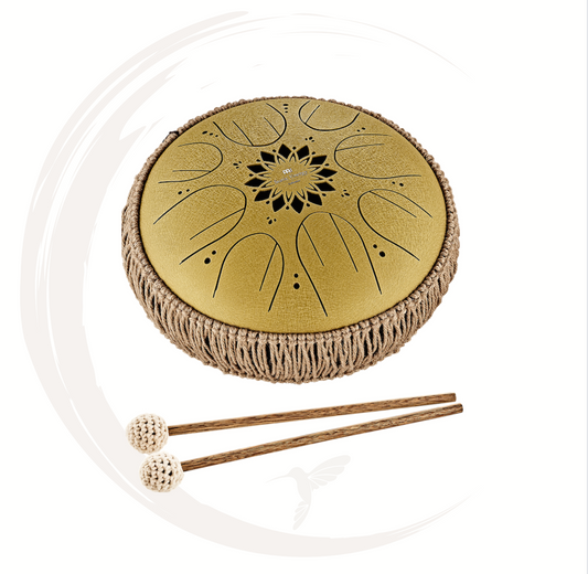 Octave Steel Tongue Drum C Major Gold nouveauté
