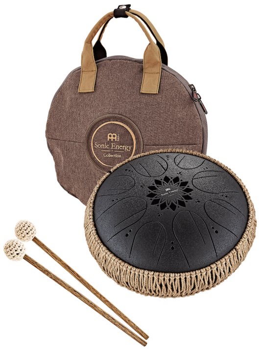 Octave Steel Tongue Drum B Minor Noir nouveauté