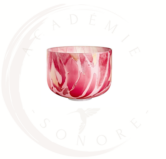 Bol de Cristal Marble Note C4 Chakra Racine livré dès mars 24