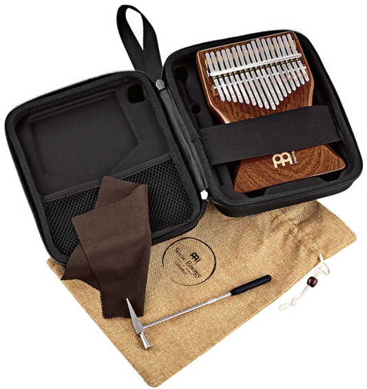 SOLID KALIMBA - 17-NOTES - SAPELE