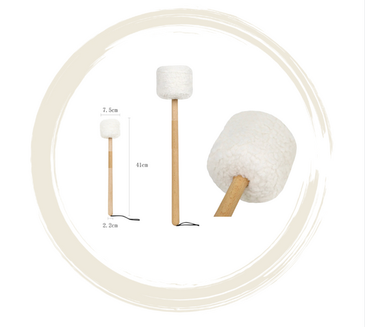 Pluche Pro M mallet for optimal sound