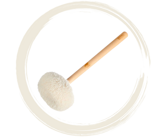 Mailloche de luxe pour Gong 60-100cm ou bol dès 2.5 kg