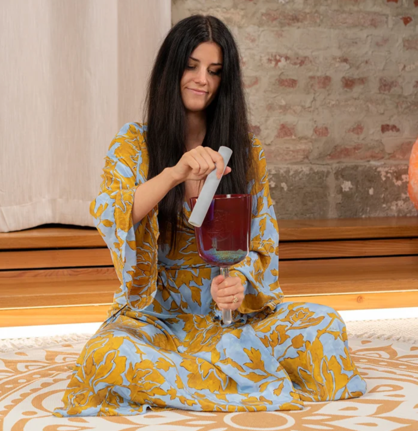 ESSENCE SOLFFEGIO CRYSTAL SINGING BOWL RE 417 HZ