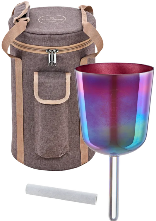 ESSENCE SOLFFEGIO CRYSTAL SINGING BOWL RE 417 HZ