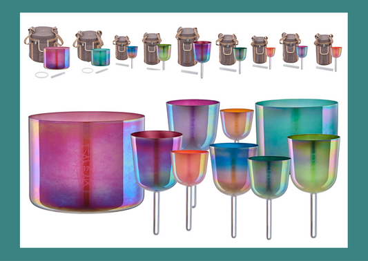 Set Complet de 9 bols Solfeggio