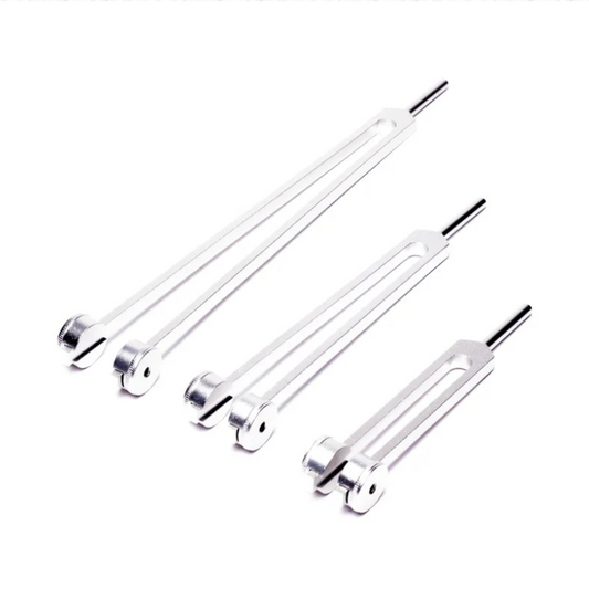 Set de Diapasons selon le Dr. Otto 32hz, 64hz, 128hz