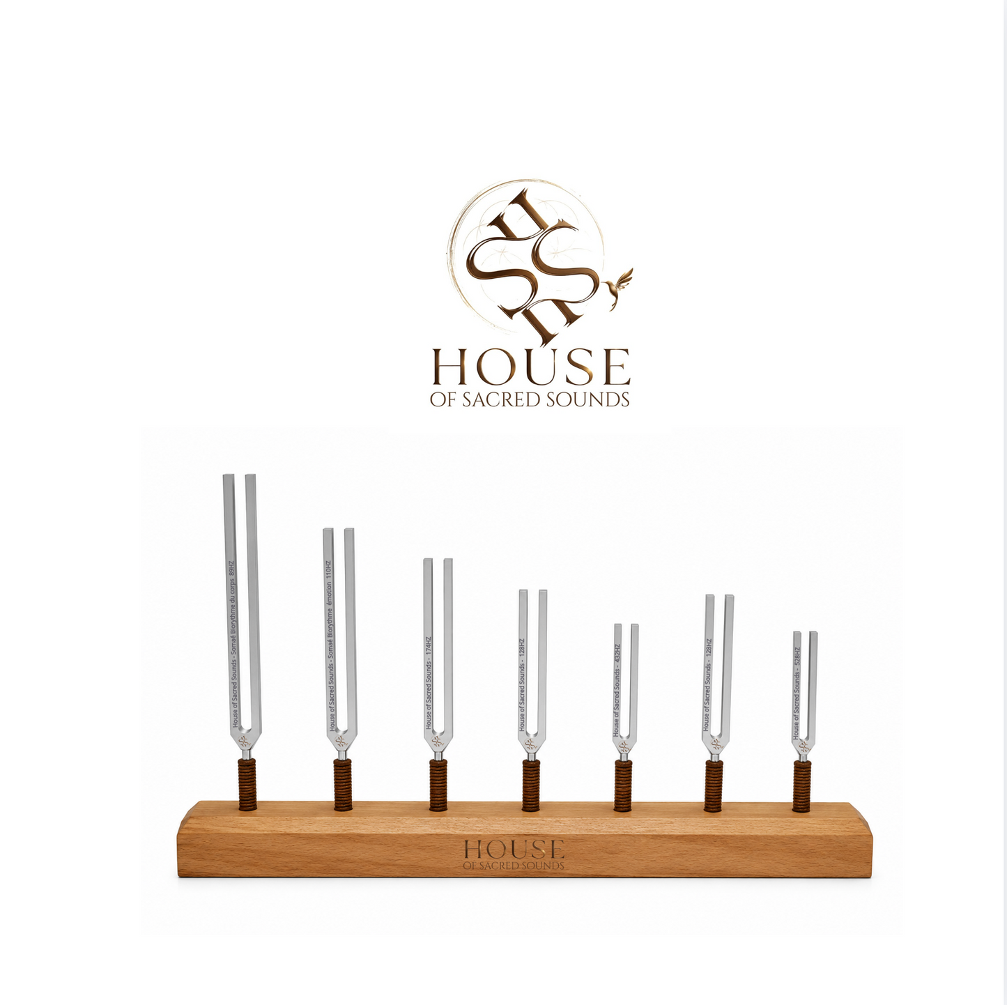 Pré commande Collection Premium — 7 Diapasons / 6 Fréquences