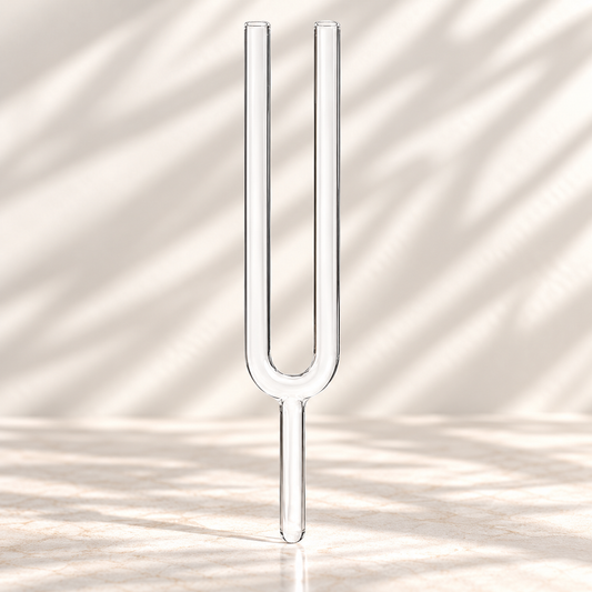 Diapason en Cristal NOTE F - 16 MM