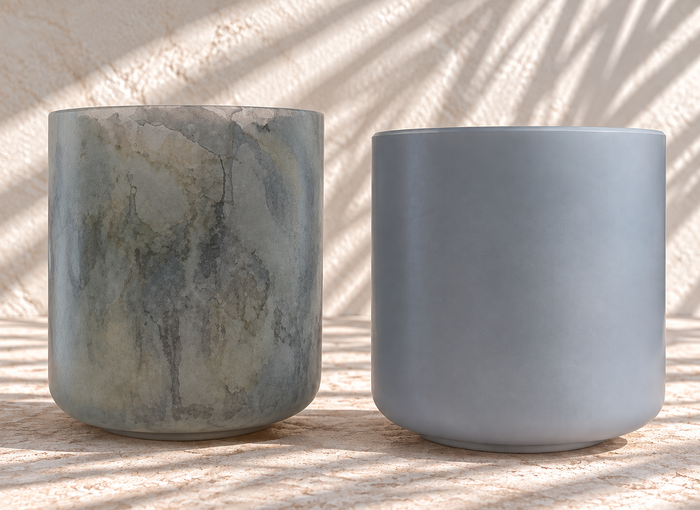 Présence et Horizon – duo Yin & Yang Souffle de Cristal d'Alchimie