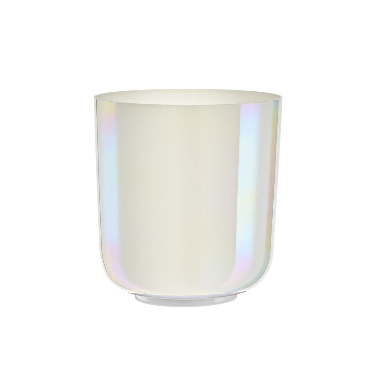 Bol chantant en cristal Essence crème, 18 cm, Si (B3), chakra de la couronne