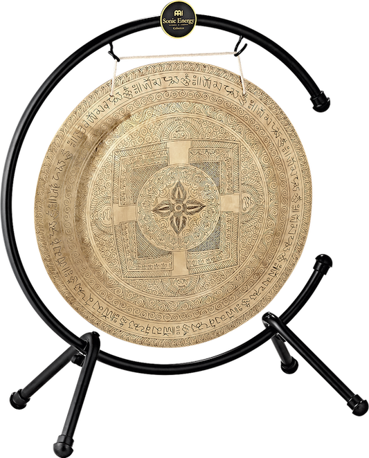 INDIAN PREMIUM WIND GONG 55cm avec support et mailloches