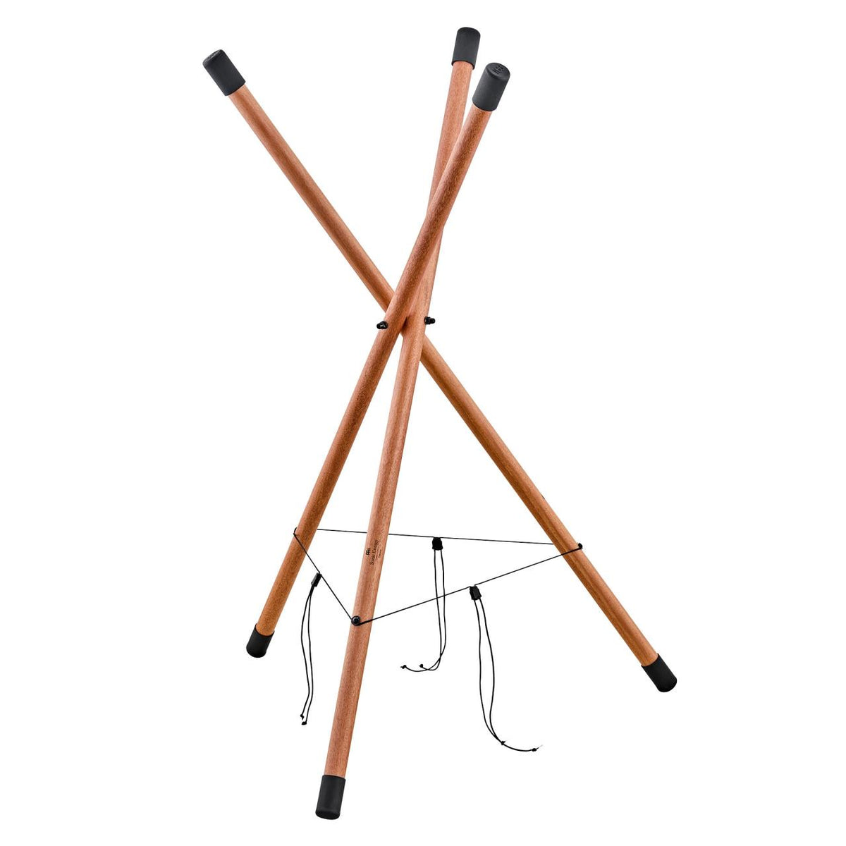 Grand support pliable en bois pour handpan et tongue drum, 115 cm