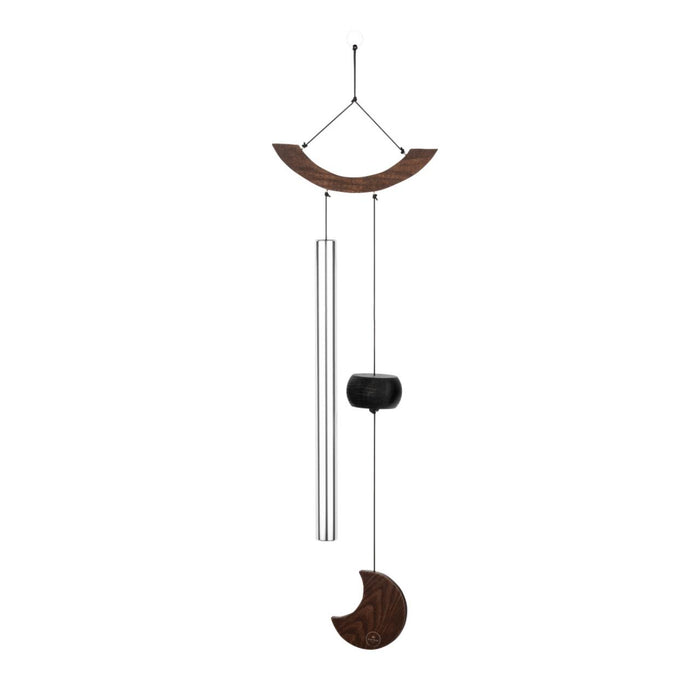Carillon de méditation Lune Meinl Sonic Energy, tubes argent, 88 cm