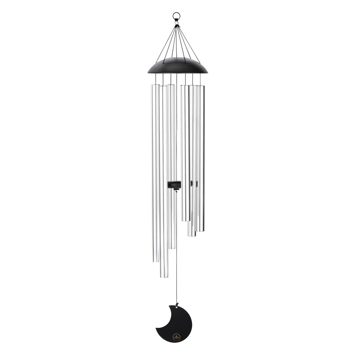 Carillon de méditation Lune Meinl Sonic Energy, tubes argent, 112 cm