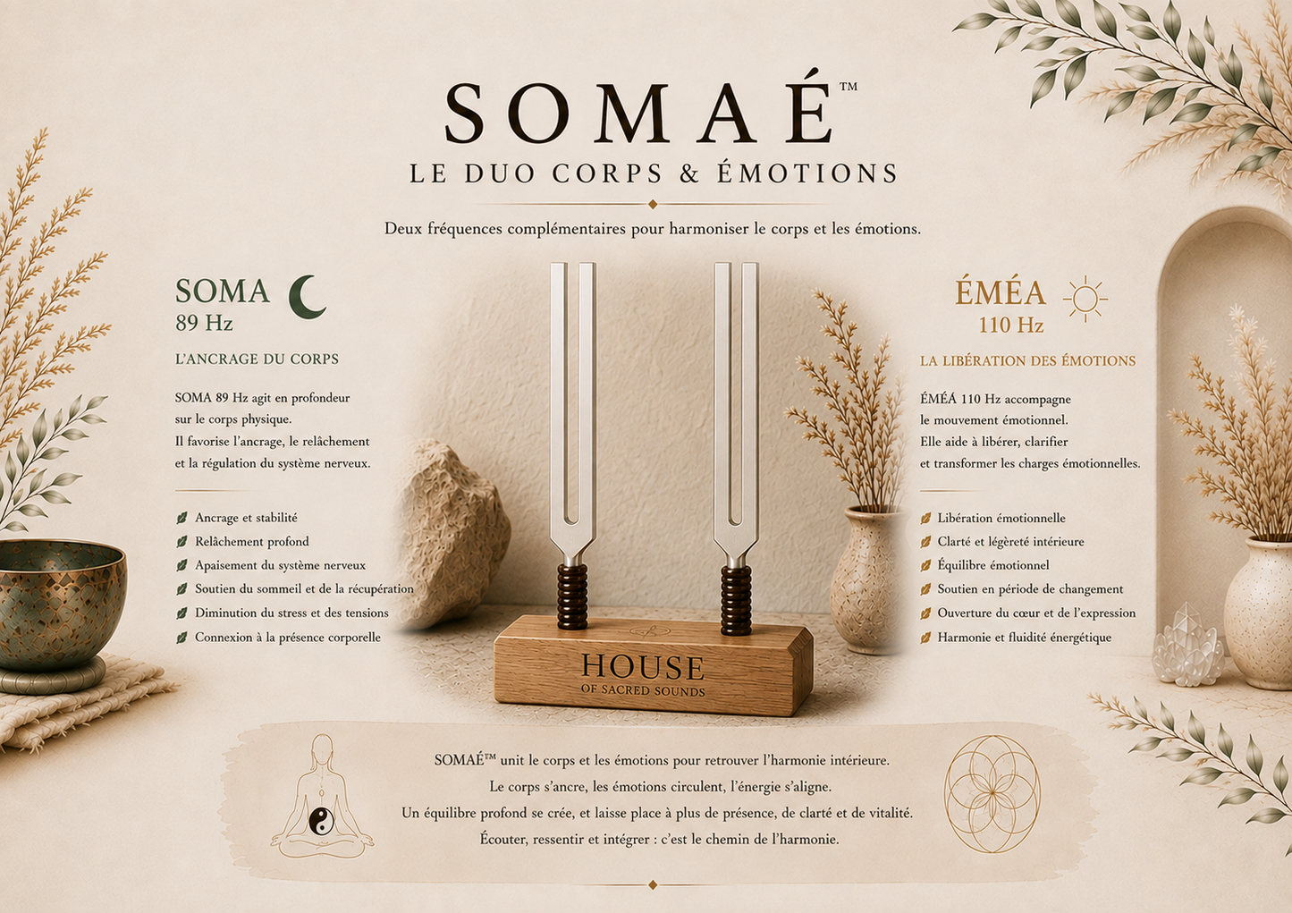 DUO SOMAÉ™ CORPS et ÉMOTIONS (arrivage fin septembre)