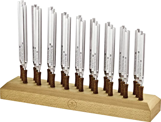 Set complet de 27 diapasons pour la thérapie (délais de livraison +- 3 semaines)