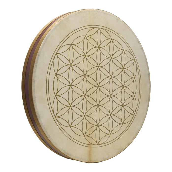 Wave drum Meinl Sonic Energy 50 cm avec fleur de vie gravée sur peau naturelle