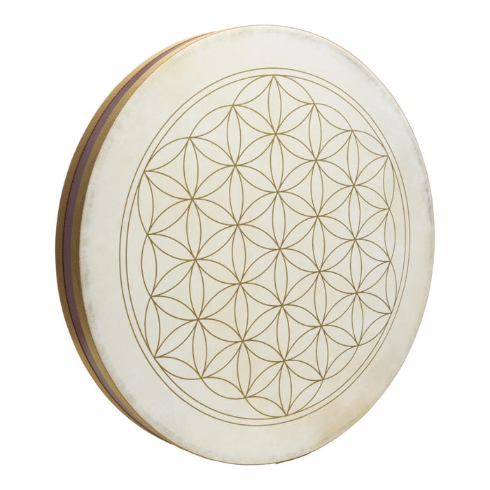 Wave drum Meinl Sonic Energy 56 cm avec fleur de vie gravée sur peau naturelle