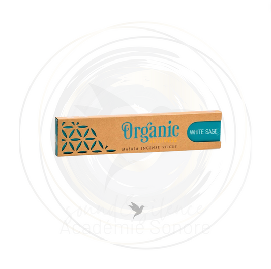 Organic Baton d'encens Sauge Blanche