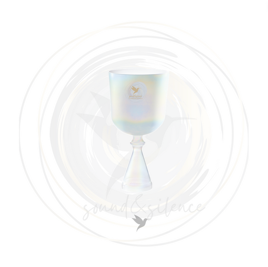 Kristallkelch Ø15cm Solarplexuschakra