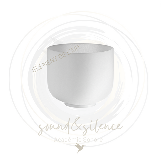 Bols chantants Cristal ELEMENTS ''AIR 16 CM G