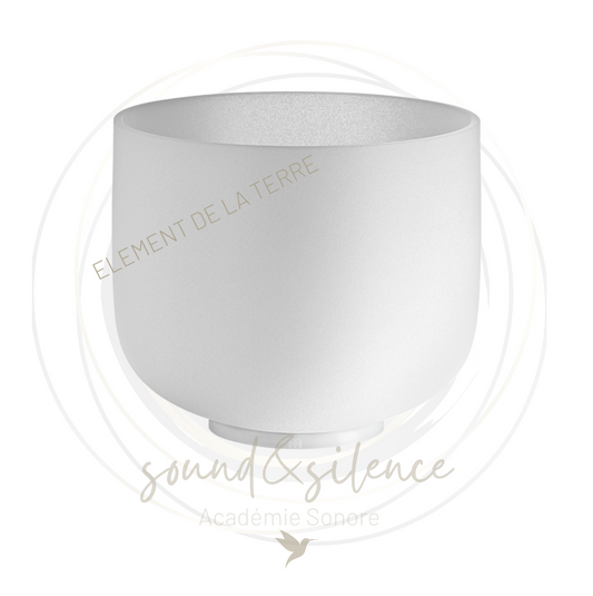 Bols chantants Cristal ELEMENTS ''DE LA TERRE 30cm / C