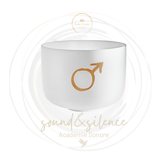 Bols chantants Cristal Planetary Mars ''Vitalité&Energie''