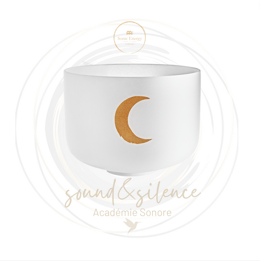 Bols chantants Cristal Planetary Lune ''Protéction - douceur - sensualité''