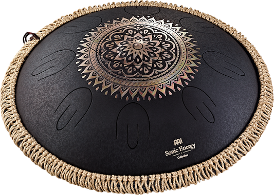 OCTAVE STEEL TONGUE DRUM - D-Kurd - Black ENGRAVED